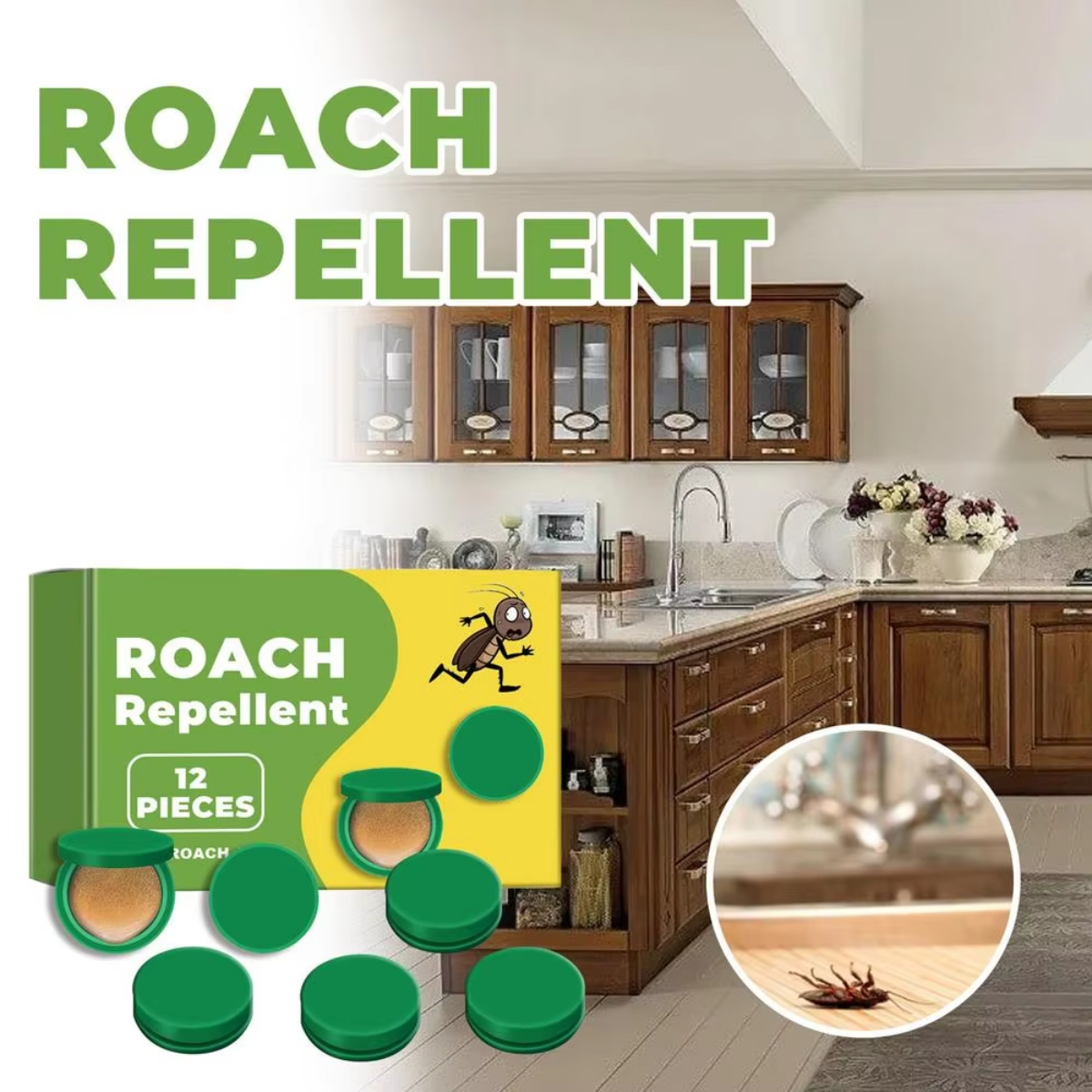 LAST DAY OF DISCOUNT 🔥 Roach Repellent