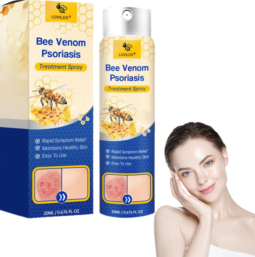 LAST DAY OF DISCOUNT 🔥 BeeVenom Psoriasis Care Spray Pro
